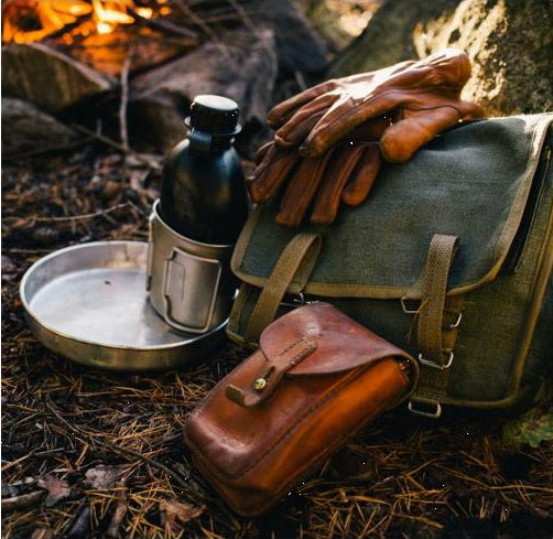 Bivouac' Kit bag - Camo Leather