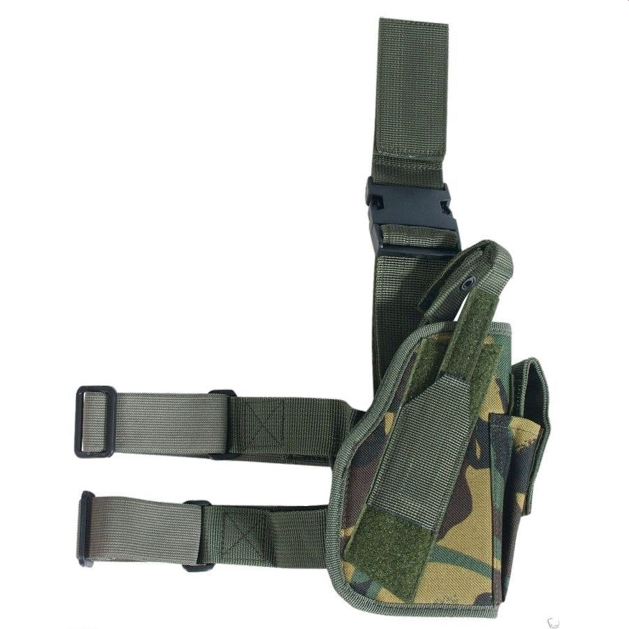 Right Handed Drop Leg Adjustable Holster DPM – MilitaryMart