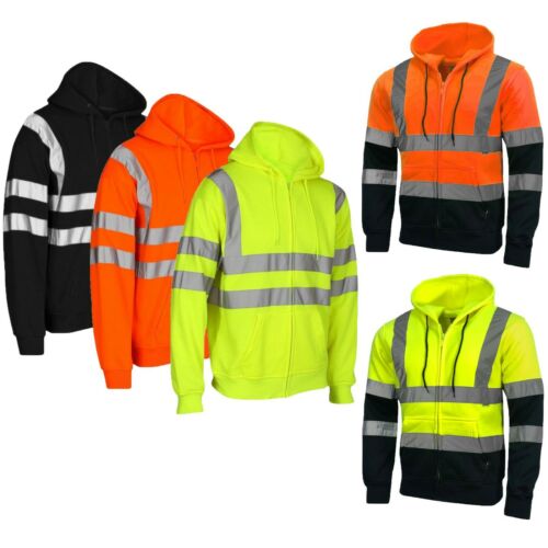 Hi Vis HV311 Zip Hoodie