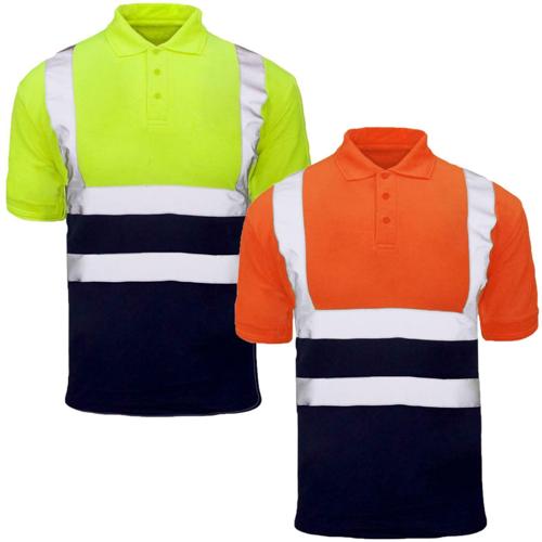 Hi Vis 2 Tone Polo Shirt - HV315