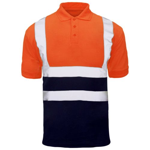 Hi Vis 2 Tone Polo Shirt - HV315