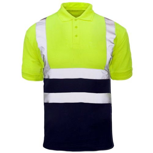 Hi Vis 2 Tone Polo Shirt - HV315