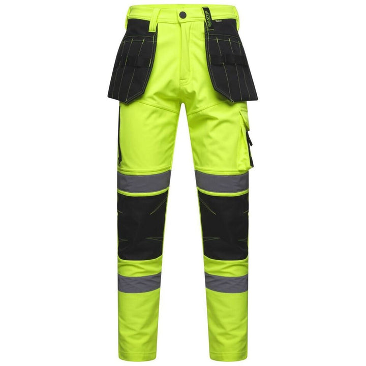 Men's Hi Vis Softshell Cargo Trousers - AV059-6