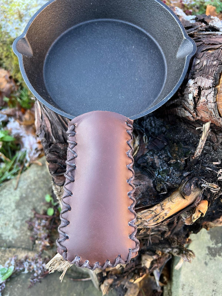 Handmade Leather Pan Handle Sleeve