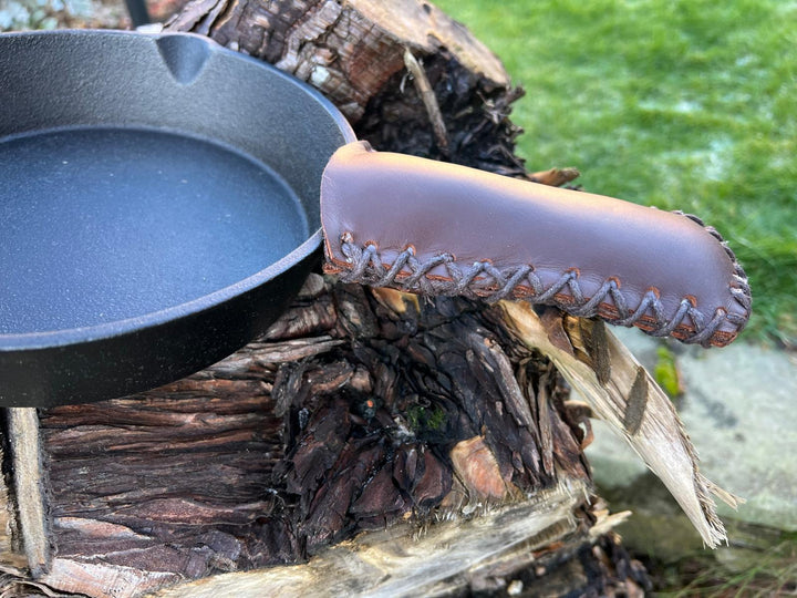 Handmade Leather Pan Handle Sleeve