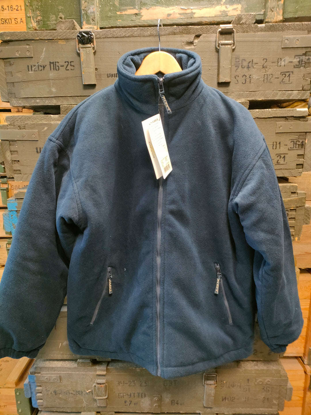 Blue Fleece Jacket - Large