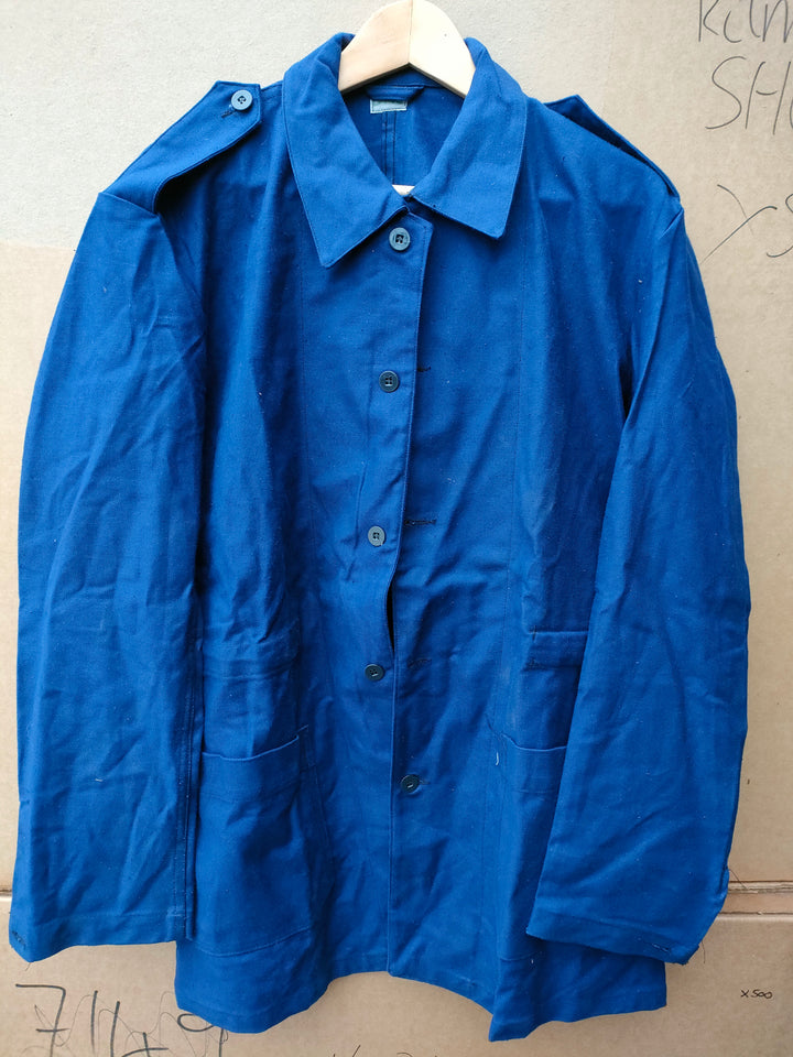 Swedish Cotton Blue Work Jacket