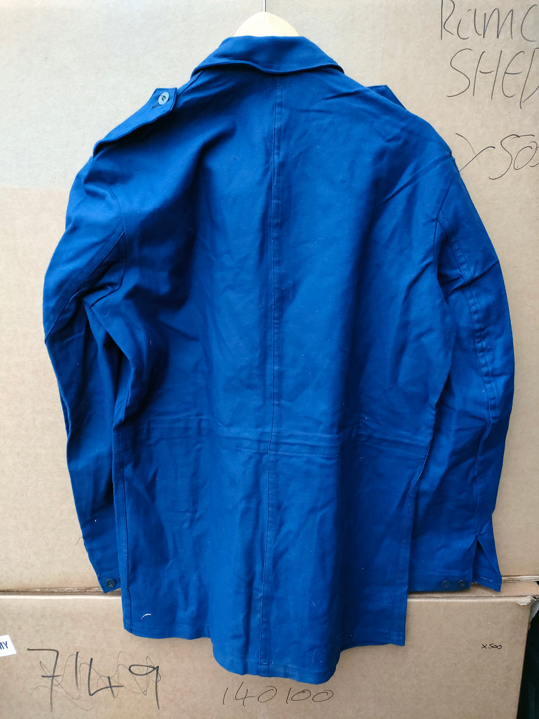 Swedish Cotton Blue Work Jacket