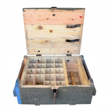 RG42 Grenade Wooden Ammo Box