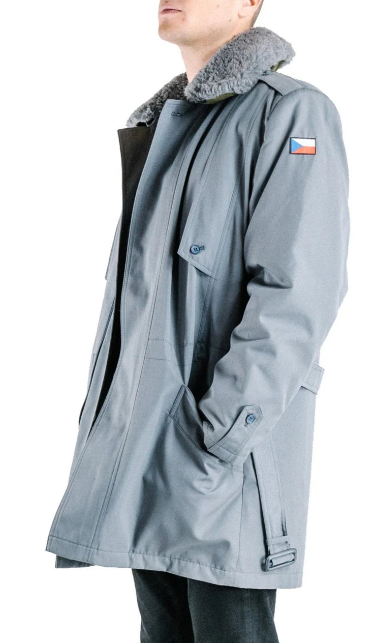 Czech Army Grey Officers Parka