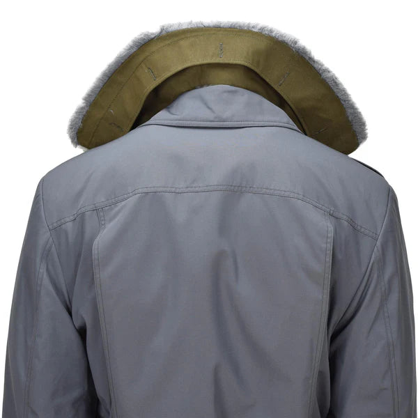 Czech Army Grey Officers Parka