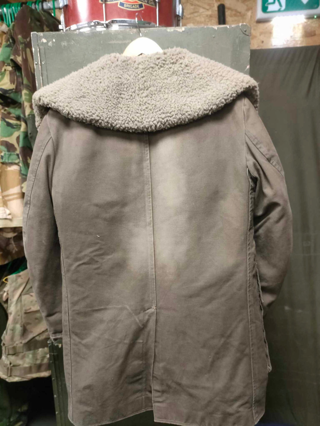 Genuine Swedish Army M1909 Sheepskin Parka (105)