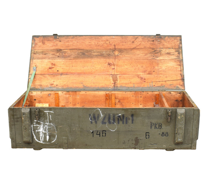 Polish Army Wooden box chest for PM wz-1943