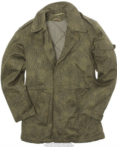 Polish Army Puma Camo Quilted Parka