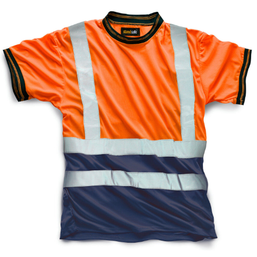 Hi Vis HV007 Short Sleeve Crew Neck T-Shirt