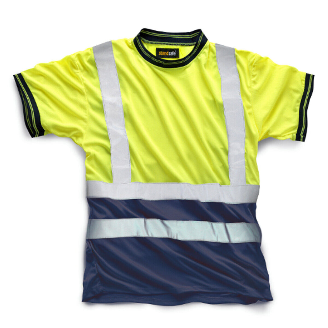 Hi Vis HV007 Short Sleeve Crew Neck T-Shirt