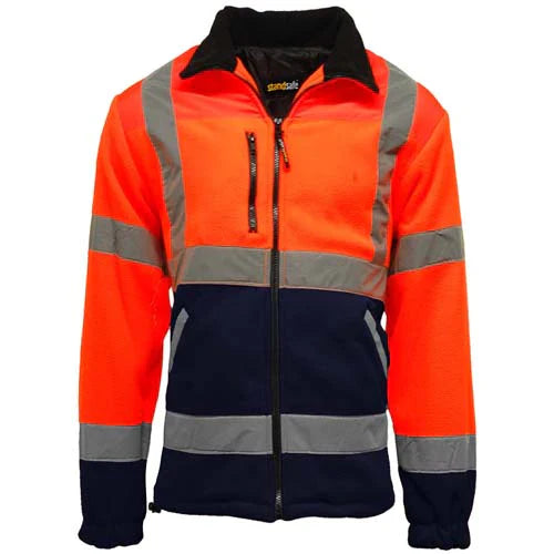 HV022 Hi Vis Fleece Jacket-6