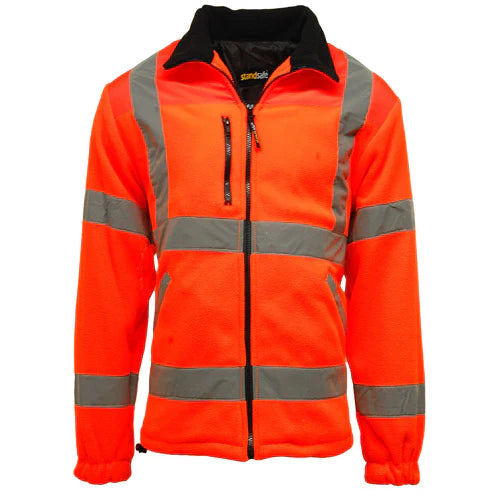 HV022 Hi Vis Fleece Jacket-2