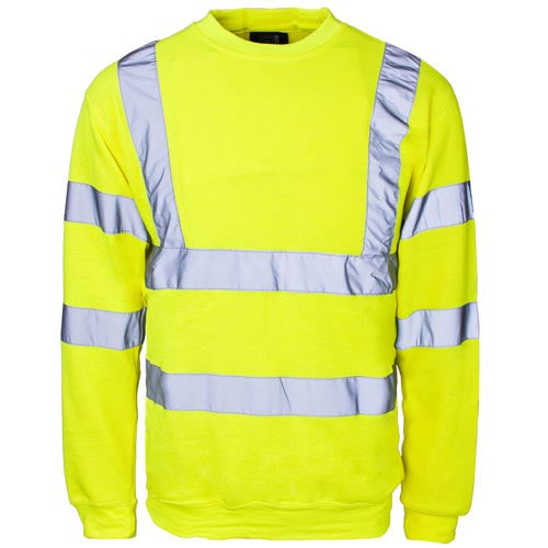 Hi Vis Crew Neck Sweatshirt-2