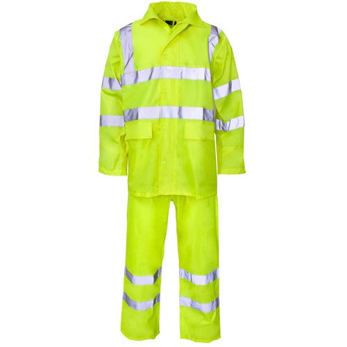 Supertouch Waterproof Plain and Hi Vis Reflective Rainsuits