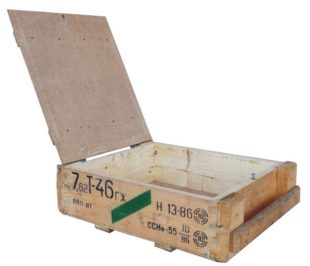 Polish T46 Wooden Ammo Box