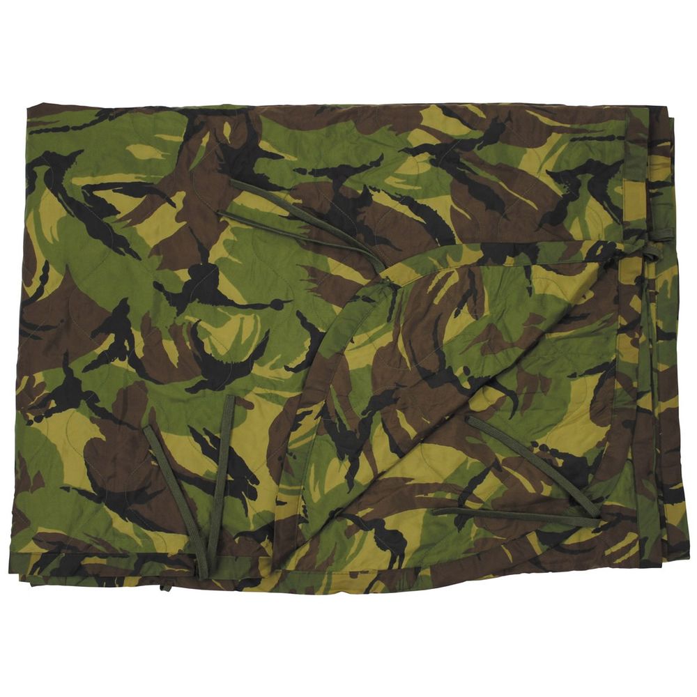 Dutch Army 'Woobie' Woodland Camouflage Poncho Liner