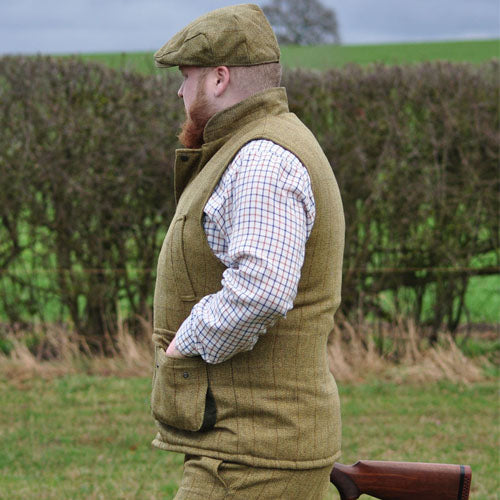 Gilet tweed deals