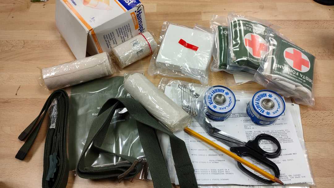 Swedish Army Field first Aid & Medic tramua Kit