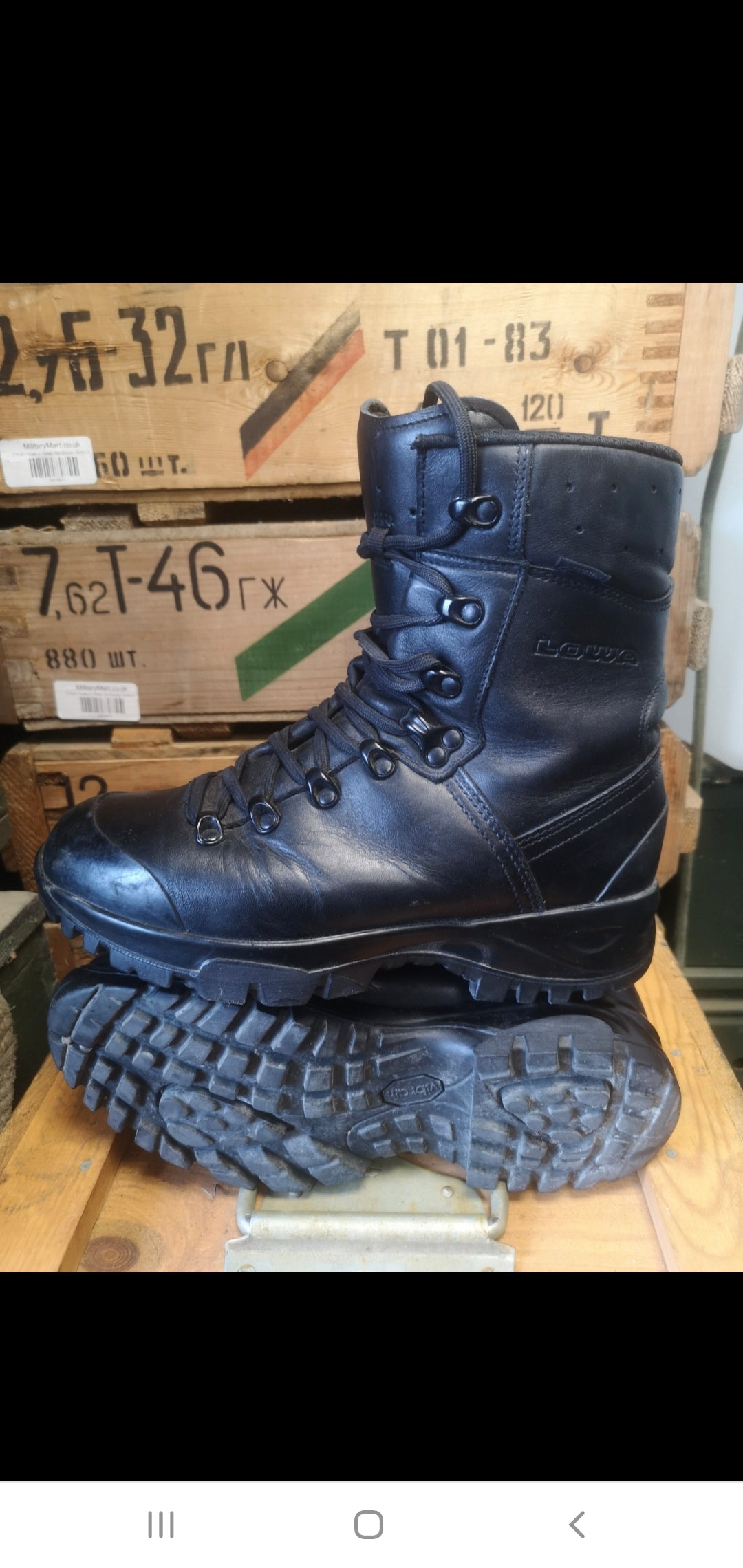 Ex army hot sale boots ebay