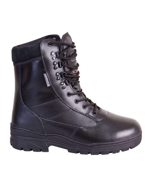 All leather combat on sale boots