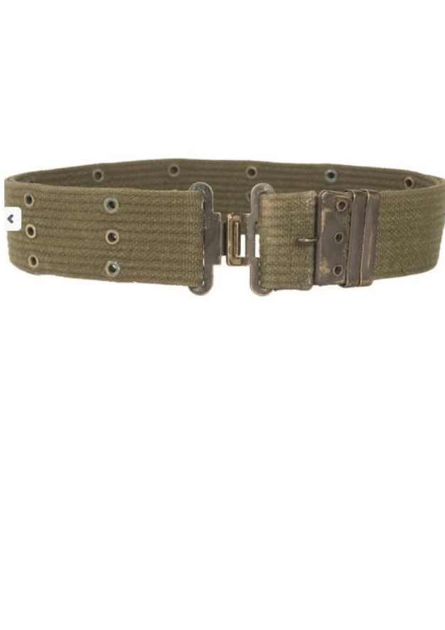 Military surplus 2024 web belt