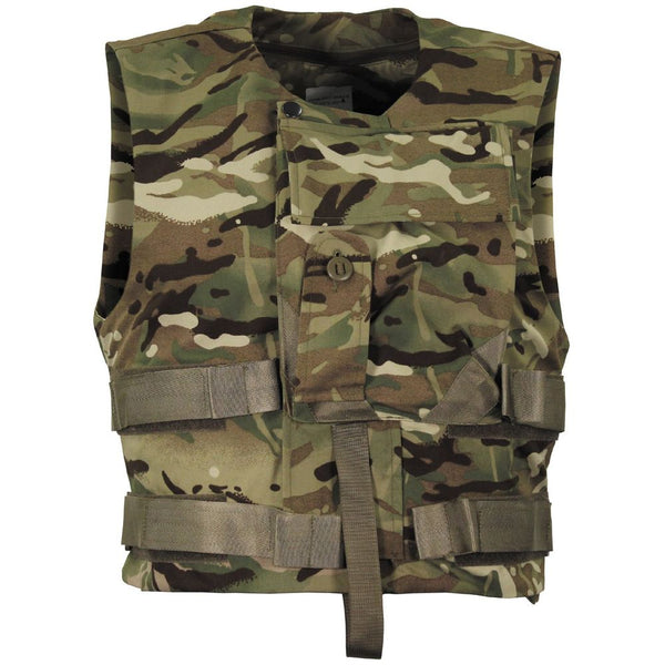 British Army Issue Kevlar MTP Camo Vest Cover – MilitaryMart