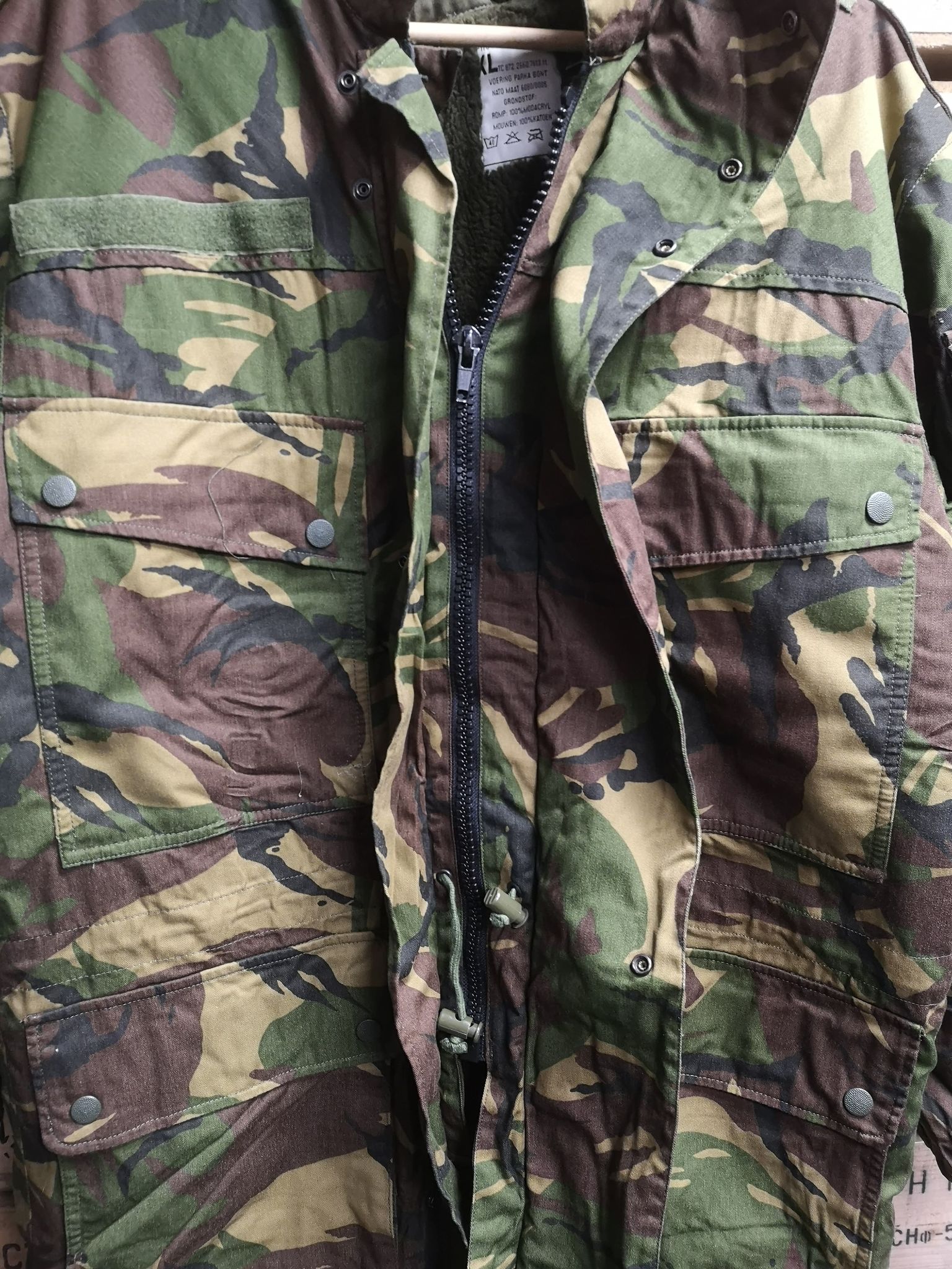 Original German Army Field Jacket Goretex Flecktarn Waterproof Rain Gear  Parka Military Surplus - Etsy