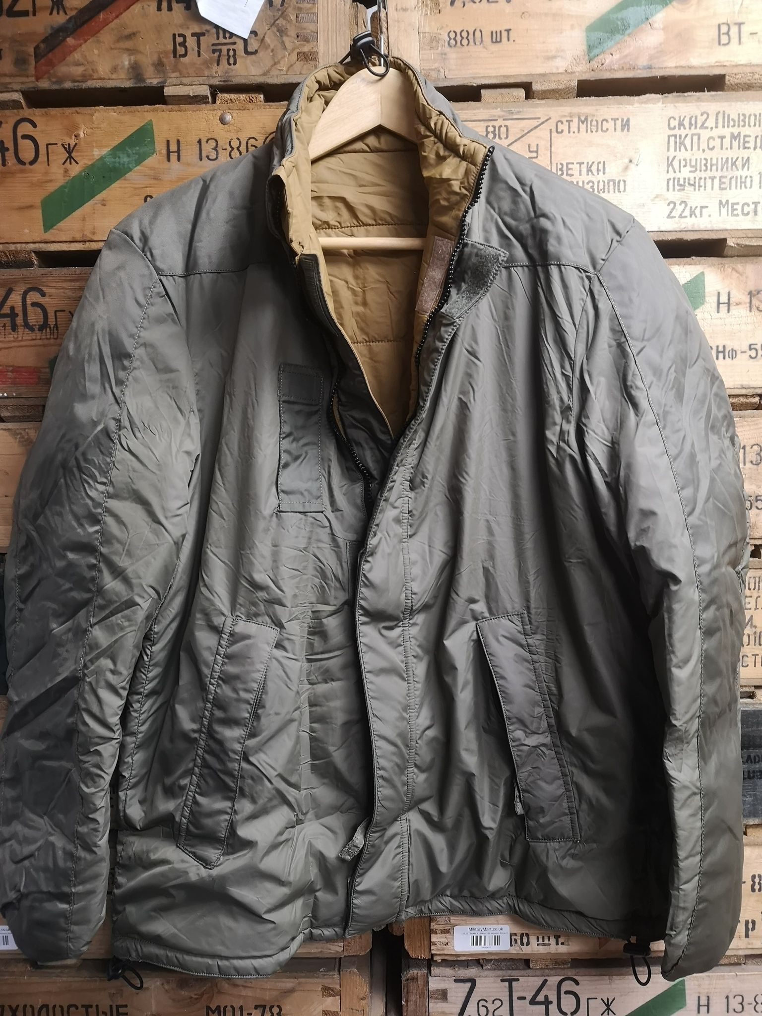 Military hot sale insulated jacket