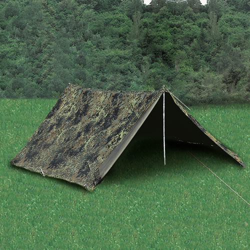 German Army Flecktarn Tent Half – MilitaryMart