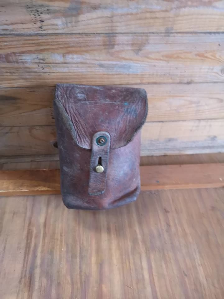 Swedish Army Model 39 Mauser Magazine Leather Pouch