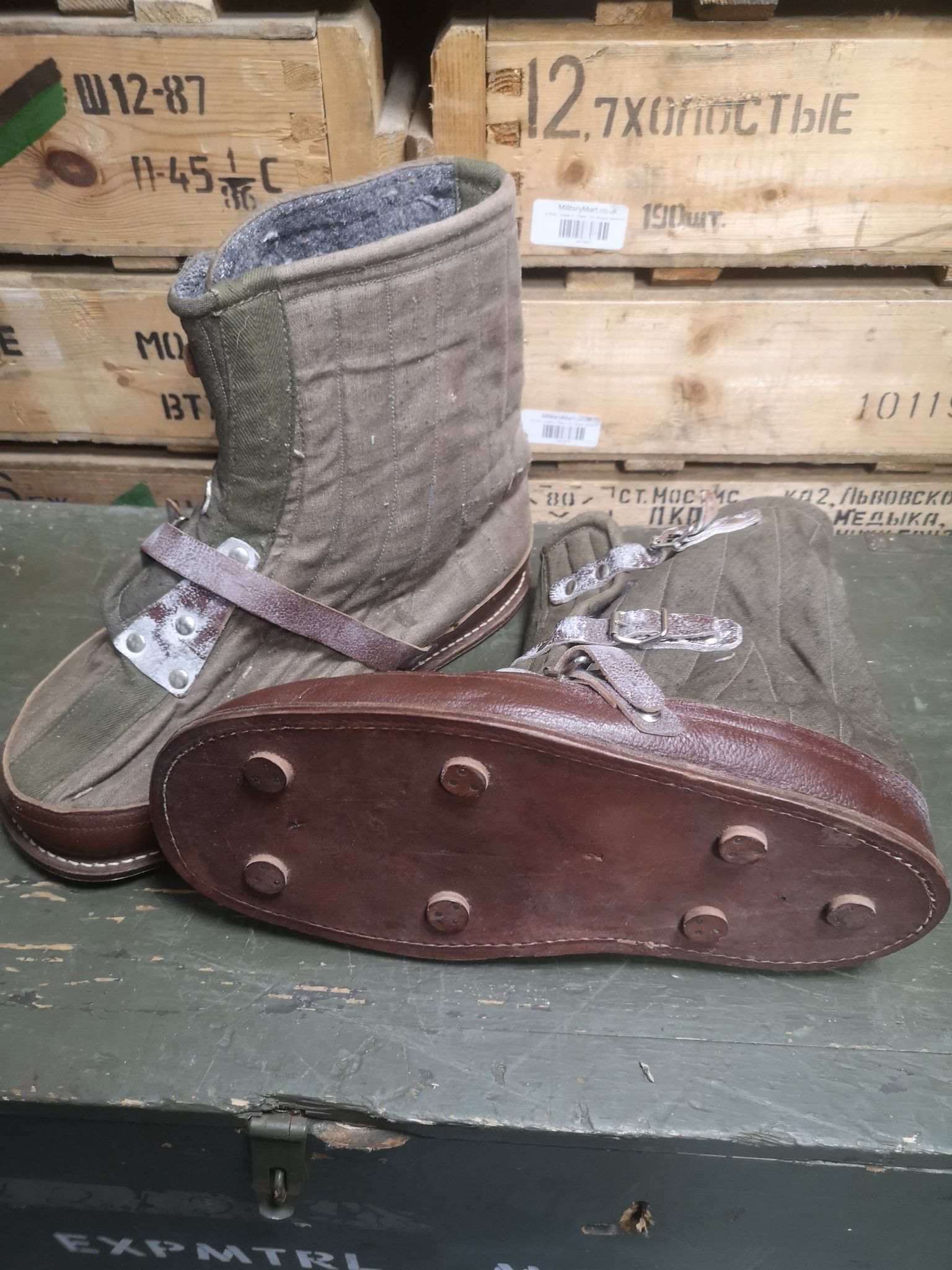 Vintage on sale snow boots